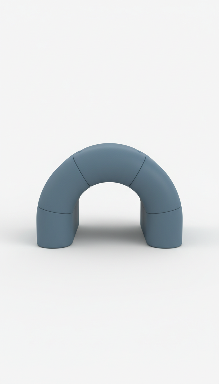 Metro Blue Modular Play Tunnel